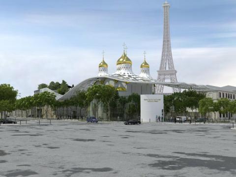 Суд арештував землю російського православного центру в Парижі