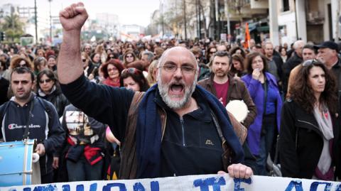 В Греції розпочався страйк проти пенсійної реформи