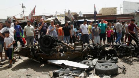 Теракт у Багдаді: Як це було (ВІДЕО)