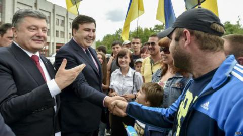 Одеса й Саакашвілі: прийшов, побачив… і поселився в наметі Одеса й Саакашвілі: прийшов, побачив… і поселився в наметі