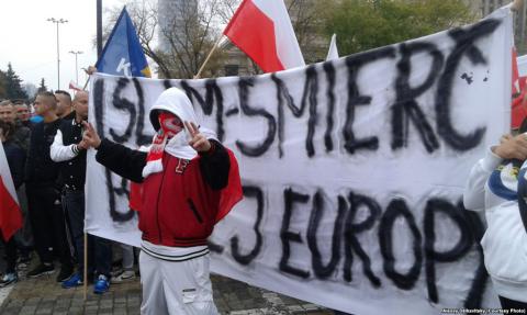 66% поляків проти надання притулку біженцям з Близького Сходу та Північної Африки 66% поляків проти надання притулку біженцям з Близького Сходу та Північної Африки