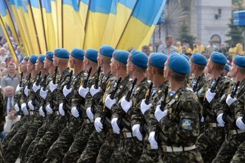 Розпочалась підготовка до параду на День Незалежності України Розпочалась підготовка до параду на День Незалежності України