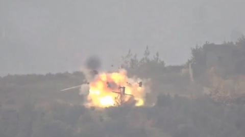 У сирійській провінції Ідліб збили гелікоптер Мі-8 У сирійській провінції Ідліб збили гелікоптер Мі-8