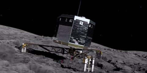 Зонд Rosetta зіткнувся з кометою Чурюмова-Герасименко