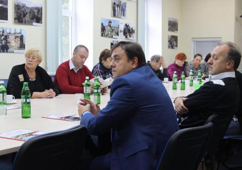 Дуня Міятович в Україні вела мову про злочини проти журналістів Дуня Міятович в Україні вела мову про злочини проти журналістів