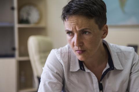Савченко про власні амбіції та майбутнє Донбасу Савченко про власні амбіції та майбутнє Донбасу