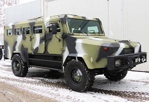 Бронеавтомобіль "Козак-2" став у бойову готовність Бронеавтомобіль "Козак-2" став у бойову готовність