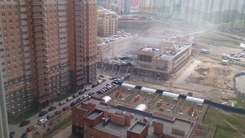Під Петербургом обвалилася будівля нової школи: є загиблий Під Петербургом обвалилася будівля нової школи: є загиблий