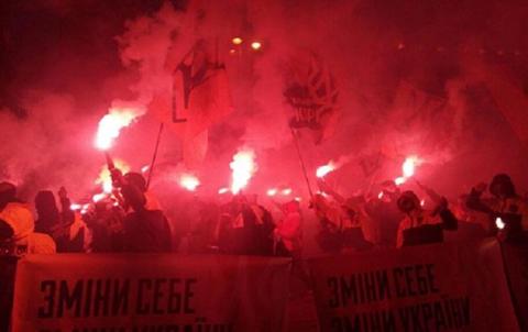"Марш слави" у Києві пройшов без порушень правопорядку, - Нацполіція