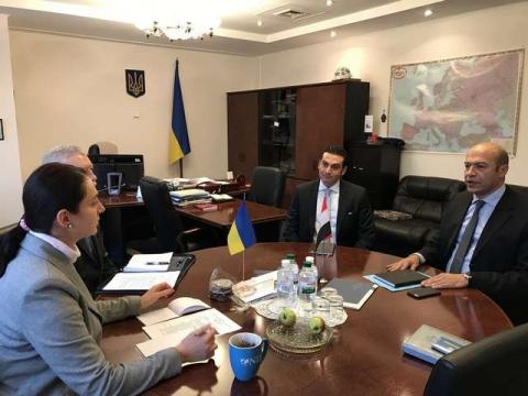 Голова Комітету у закордонних справах Ганна Гопко провела зустріч із Надзвичайним і Повноважним Послом Арабської Республіки Єгипет в Україні Хоссамом Ельдін Алі