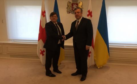 Віце-прем'єр-міністр України Павло Розенко зустрівся з Прем'єр-міністром Грузії Георгієм Квірікашвілі