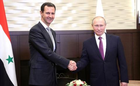 Путін зустрівся з Асадом у Сочі