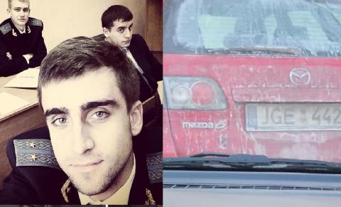 Військова няшка, або Як селфі-прокурор їздив на «євробляхах» Військова няшка, або Як селфі-прокурор їздив на «євробляхах»