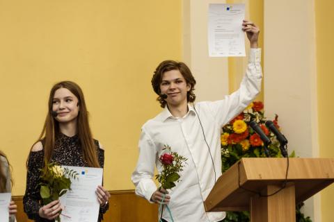 Єлейко Ярема-Лука зі Львову став переможцем конкурсу Міжнародні молодіжні дебати в Україні 2018