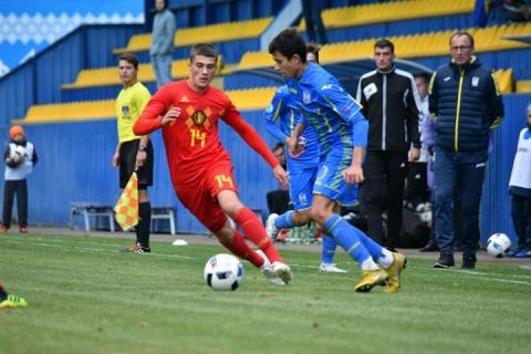 Збірна України U-16 з футболу програла в товариській грі команді Бельгії