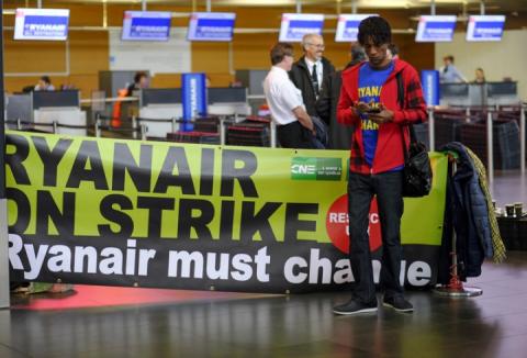 «Знову страйки»: Ryanair скасував 250 рейсів у Європі