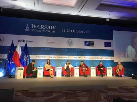 Голова Комітету у закордонних справах Ганна Гопко взяла участь у дискусії щодо майбутнього Європи в рамках Варшавського безпекового форуму