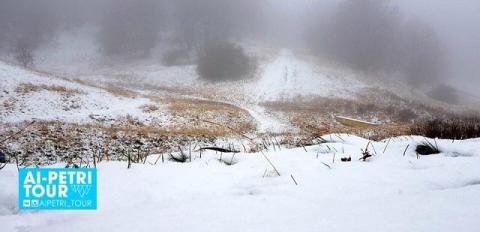 В Криму випав перший сніг, – з’явилися перші фото засніженого півострова