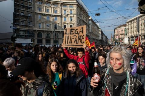 В Італії проходять антиурядові протести