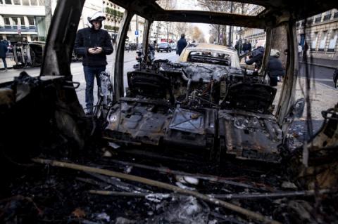 У Франції підраховують суму збитків внаслідок протестів «жовтих жилетів»