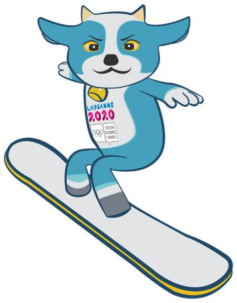 В Лозанні презентували талісман зимових Юнацьких Олімпійських ігор-2020