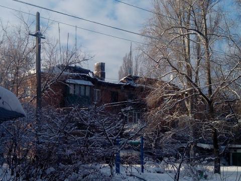 На окупованому Донбасі триває зимовий «дахопад»