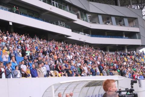 125-річчя українського футболу відзначили матчем на «Арені Львів» ветеранів збірної України і «Карпат»