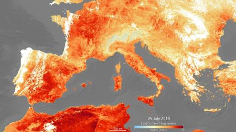 Минулий рік був найспекотнішим в Європі за весь час спостережень - дані ЄС