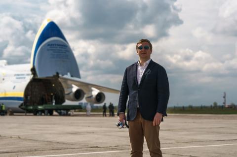 Літак «Мрія» доставив в Україну понад 111 тонн медичного вантажу для лікарень