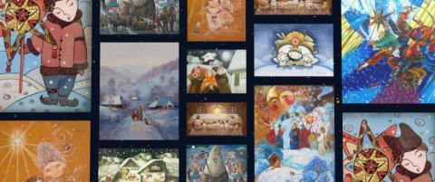 Надсилати поштівки та ширити свята Україною. Олена Зеленська запустила новорічний проект «Дивовижна поштівка»