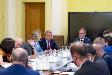 В Офісі Президента відбулася зустріч за участі послів країн G7 та ЄС щодо підтримки судової реформи в Україні
