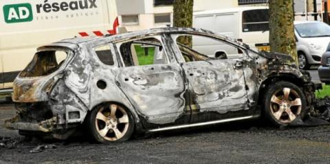 У Франції в новорічну ніч спалили 874 автомобілі – менше, ніж у 2019-му