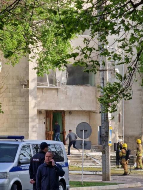 У Придністров'ї повідомили про вибухи у будівлі міністерства держбезпеки у Тирасполі