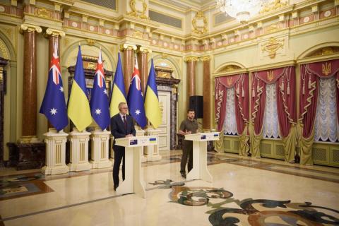 Глава держави у Києві зустрівся з Прем’єр-міністром Австралії