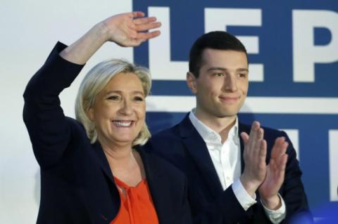 Колишній хлопець Марін Ле Пен вирішив поборотися за лідерство її партією