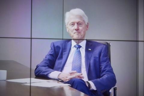 Володимир Зеленський провів відеозустріч із 42-м Президентом США Біллом Клінтоном