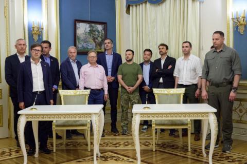 У присутності Президента підписано Меморандум з Euroсities щодо підтримки відбудови українських міст