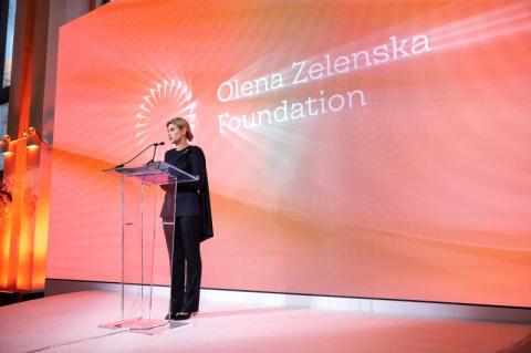 Олена Зеленська презентувала благодійну Фундацію