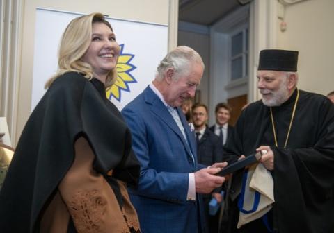 Британський король відкрив у Лондоні центр для українських біженців