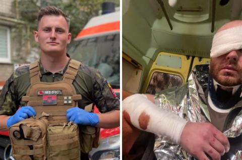 Двоє волонтерів із Норвегії отримали поранення під час обстрілу Бахмута
