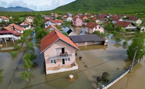 На півдні Хорватії річки вийшли з берегів через рясні зливи, на допомогу залучили армію