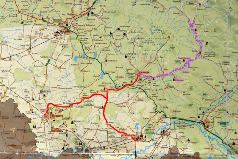 Ретро-потяг на Закарпатті Ретро-потяг на Закарпатті