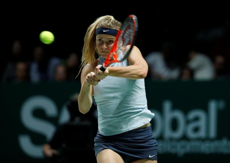 Еліна Світоліна з поразки розпочала Підсумковий тенісний турнір WTA 2017 року у Сінгапурі
