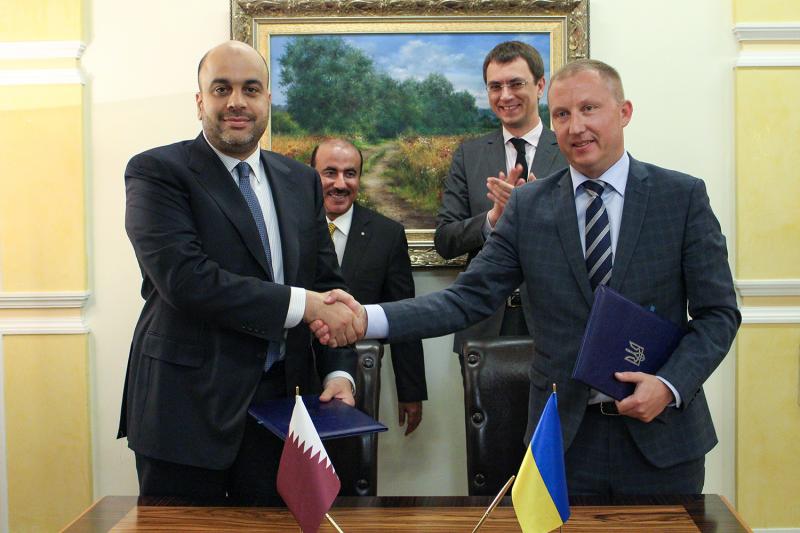 Міністр інфраструктури України Володимир Омелян провів зустріч із Міністром транспорту та комунікацій Держави Катар Д. Аль Сулейті Міністр інфраструктури України Володимир Омелян провів зустріч із Міністром транспорту та комунікацій Держави Катар Д. Аль Сулейті
