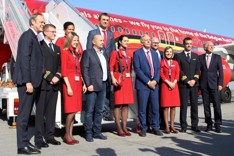 Авіакомпанія Brussels Airlines розпочала польоти до України, - Володимир Омелян Авіакомпанія Brussels Airlines розпочала польоти до України, - Володимир Омелян