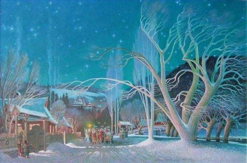 Коли справді святково, або Як українські художники малювали Різдво