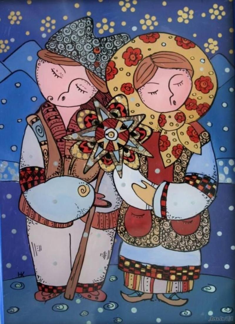 Коли справді святково, або Як українські художники малювали Різдво
