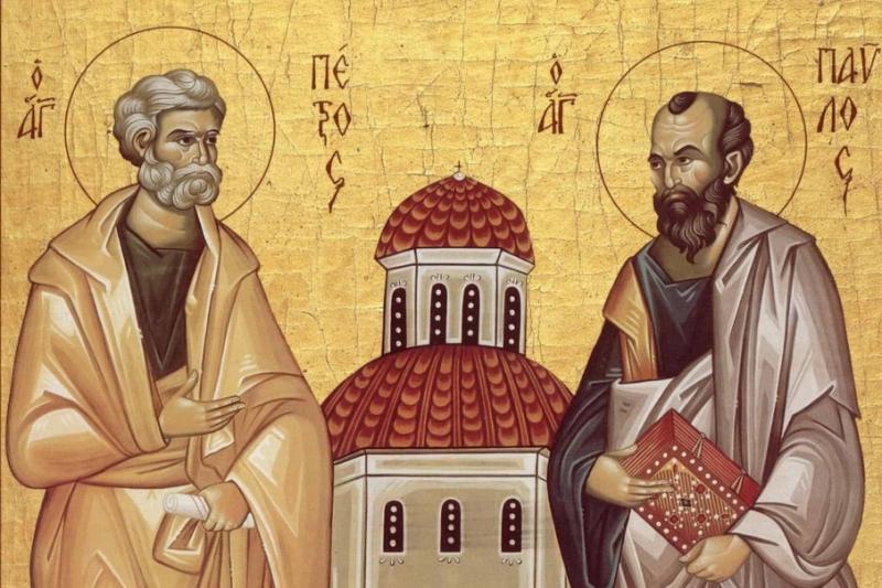 Сьогодні – свято першоверховних апостолів Петра і Павла