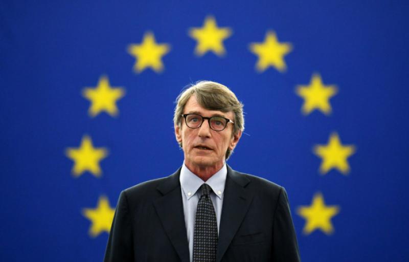 Італієць Сассолі став президентом Європарламенту