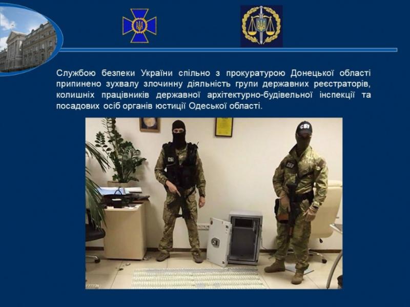 СБУ викрила в Одесі масштабне рейдерське угруповання